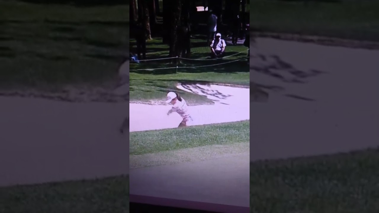 ニッポンハムレディス  古江彩佳  1番バンカー  #shorts #ショート #古江彩佳