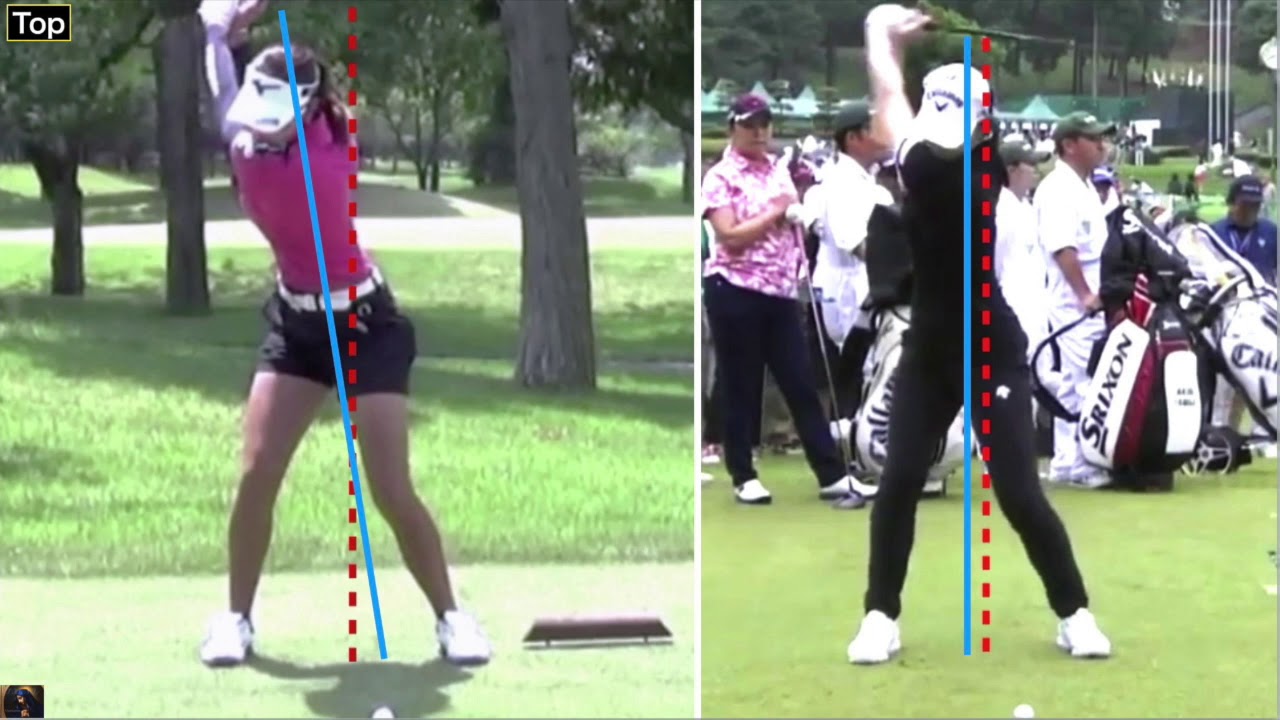 原 英莉花と柏原明日架のスイングの違い？