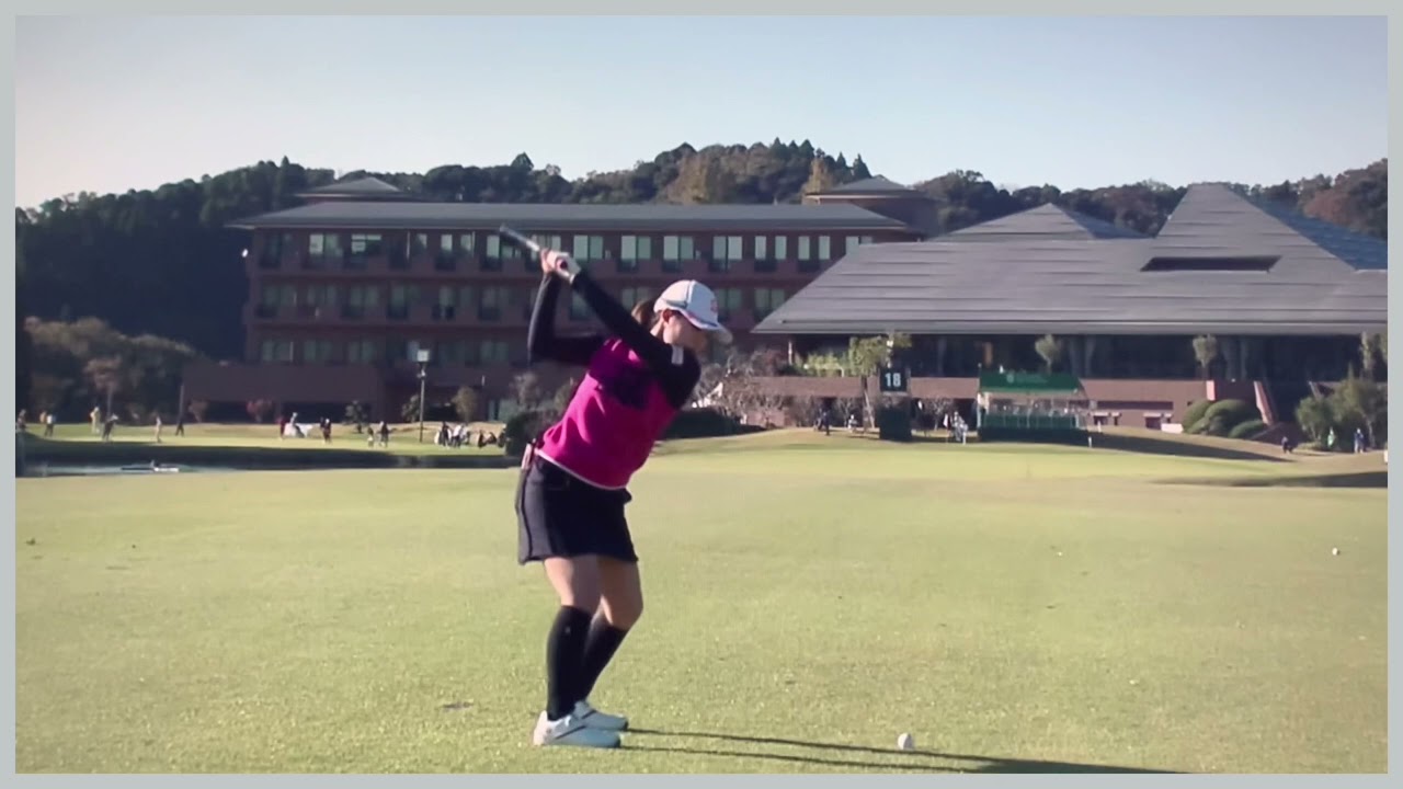 【ゴルフ】 古江彩佳　スイング