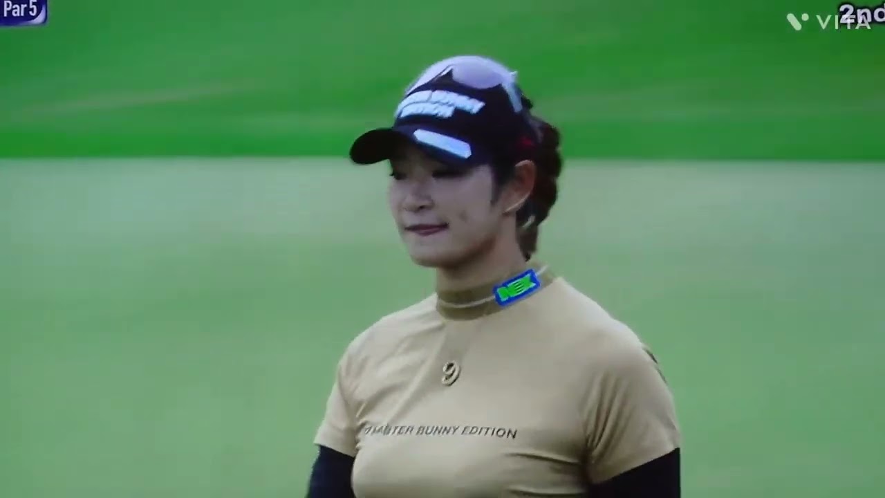 フジサンケイレディース2023,2日目原 英莉花プロ💕アプローチ、パターが全く駄目😥+8で予選落ち⤵️