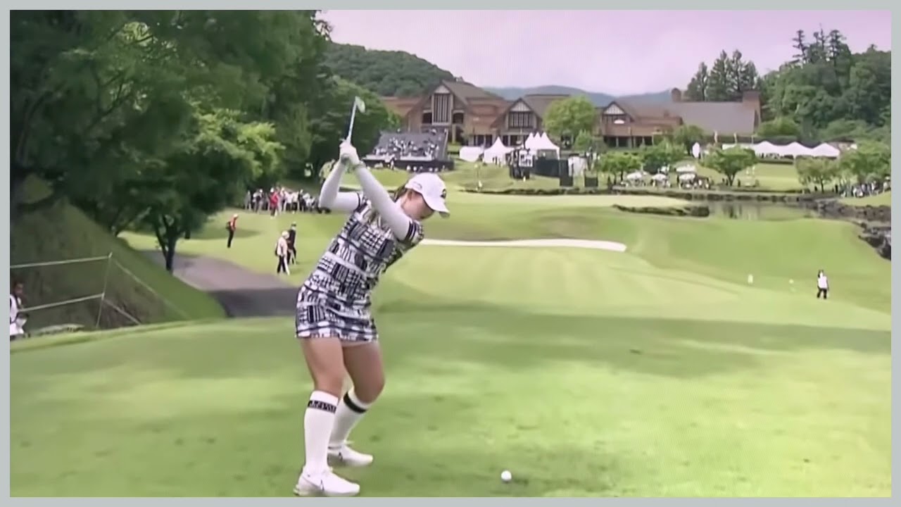 【ゴルフ】 吉田優利　スイング