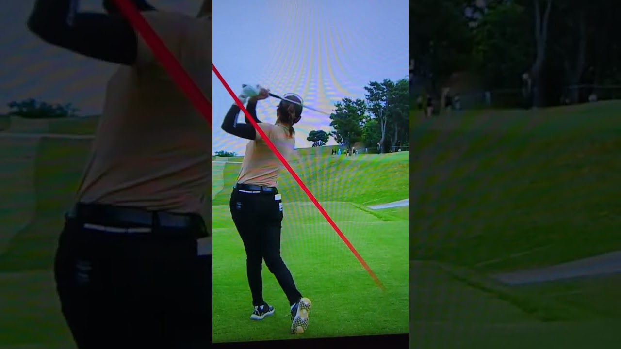 原英莉花  10H  ティーショット #shorts #フジサンケイレディス #原英莉花