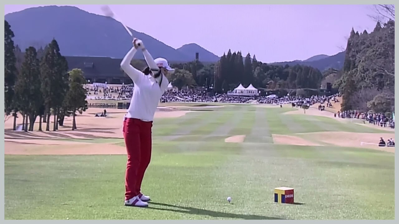 祝ツアー2勝目 【ゴルフ】 堀 琴音　スイング