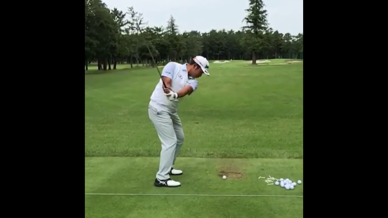 【スローモーション】松山英樹(Hideki Matsuyama)アイアンスイング