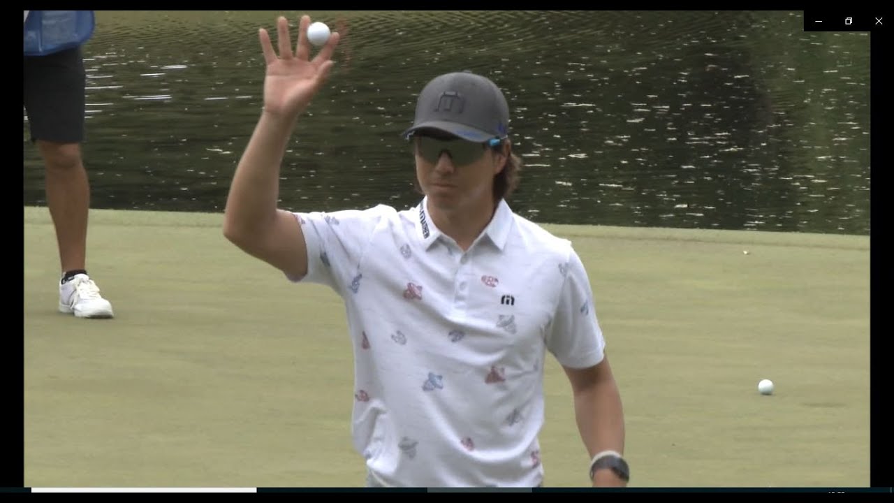 石川遼選手がホールインワン　中日クラウンズ決勝ラウンド第1日
