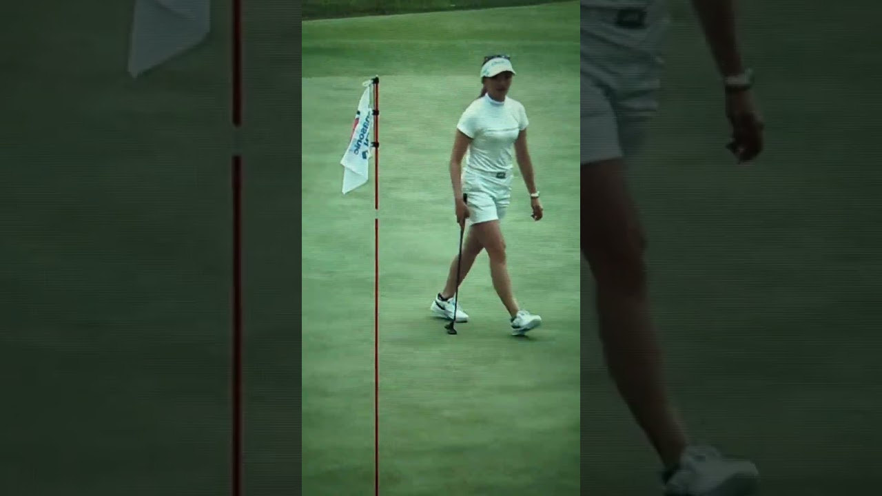 脇元華  パット外してムンムン #shorts #パナソニックオープン #脇元華