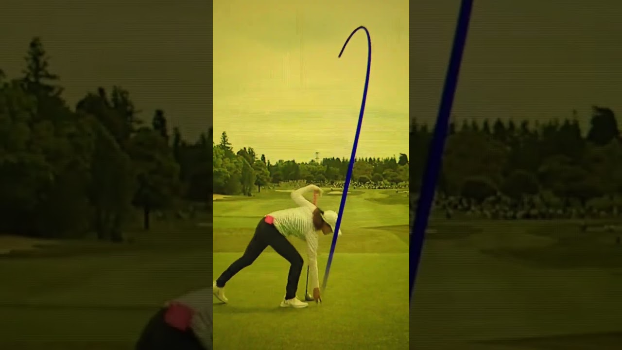 新垣比菜 #パナソニックオープン 2日目 #shorts #新垣比菜