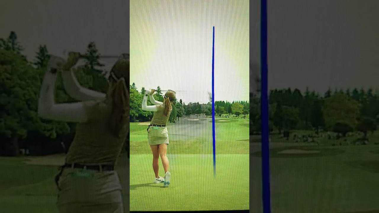 脇元華 #パナソニックオープン  2日目 #shorts #脇元華