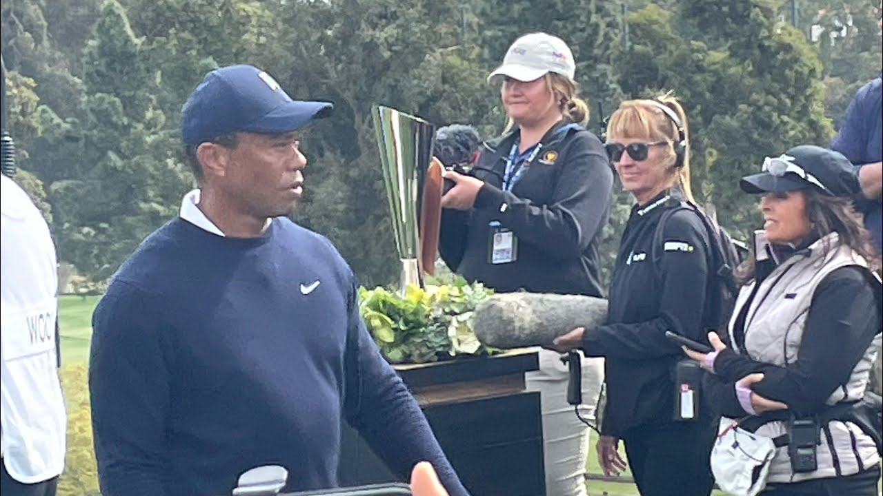 復活！タイガー・ウッズのティーショットを真後ろで見る🏌️‍♂️ ジェネシスインビテーショナル2023