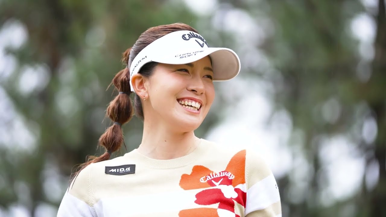 プロゴルファー藤田光里CM　GPS距離計の時代