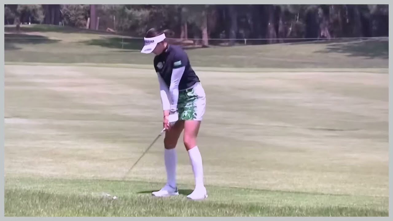 【ゴルフ】 原英莉花　スイング