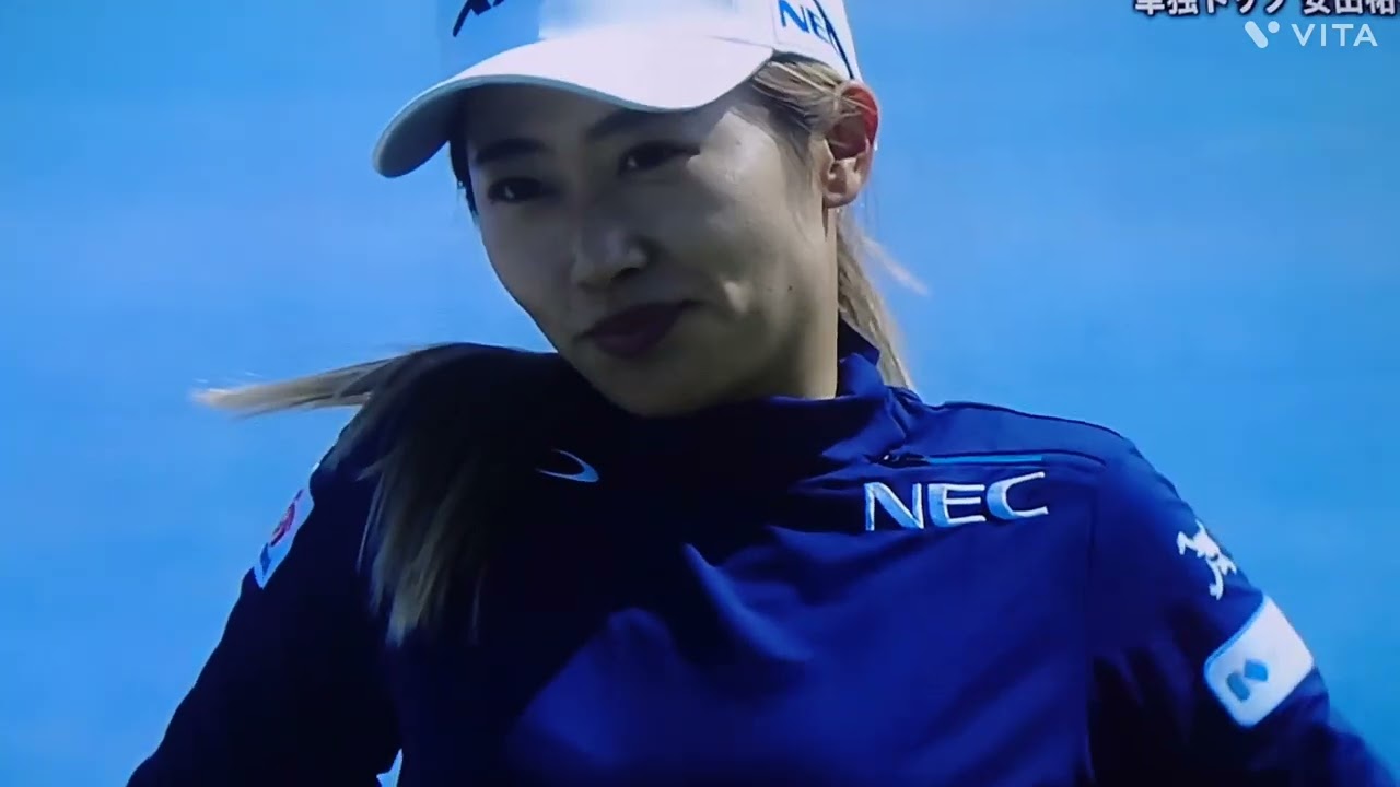 フジサンケイレディース最終日、安田祐プロ💕悔し涙