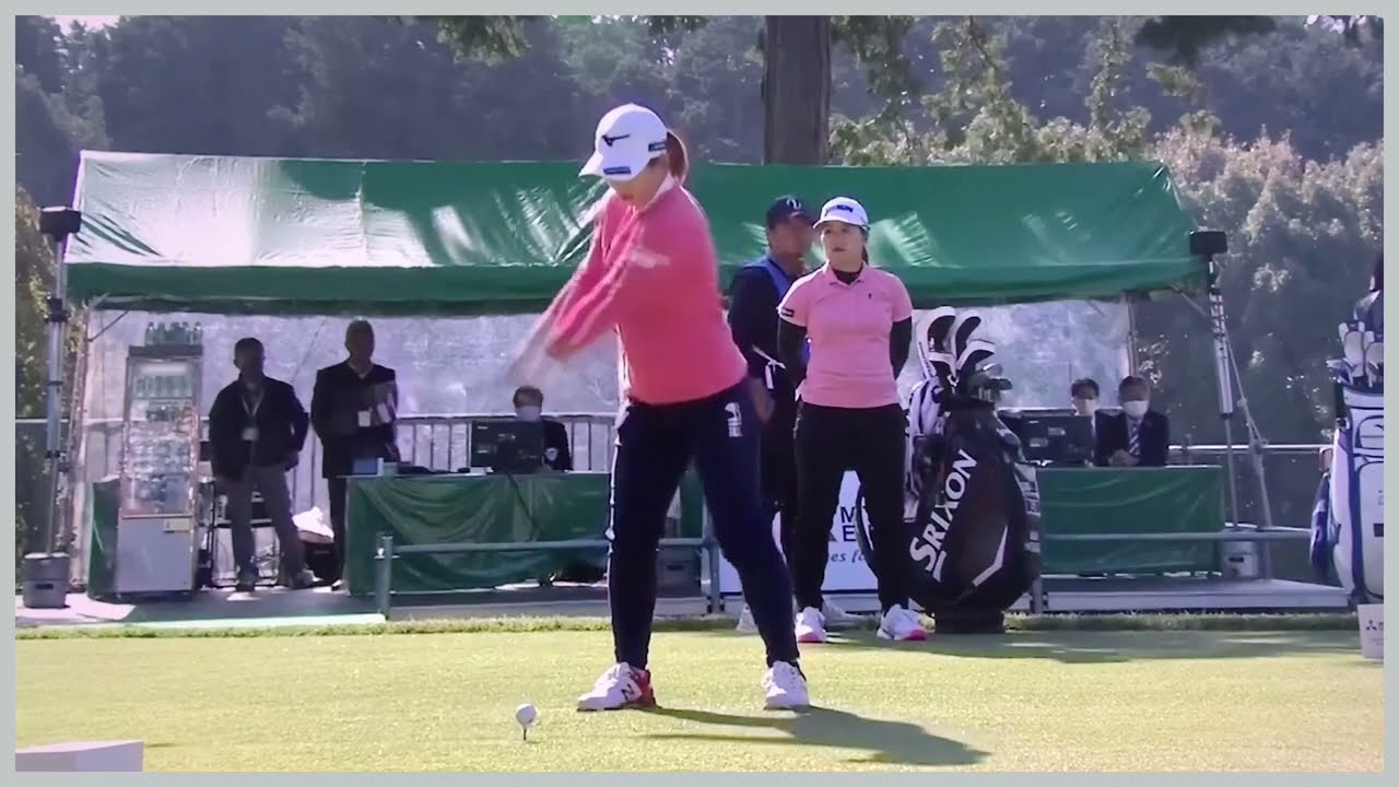 【ゴルフ】 西郷真央　スイング