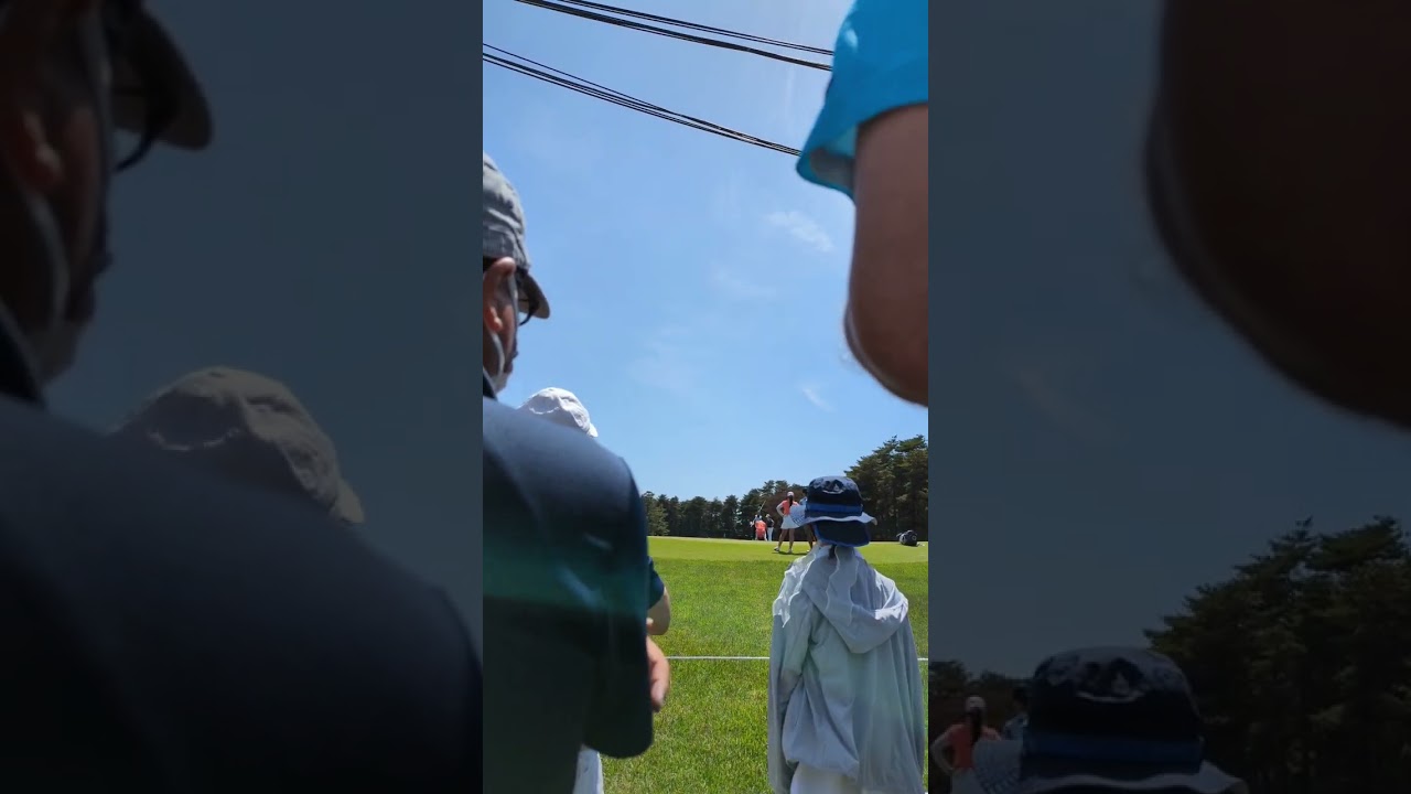 原英莉花  18番ホール  #shorts #サロンパスカップ