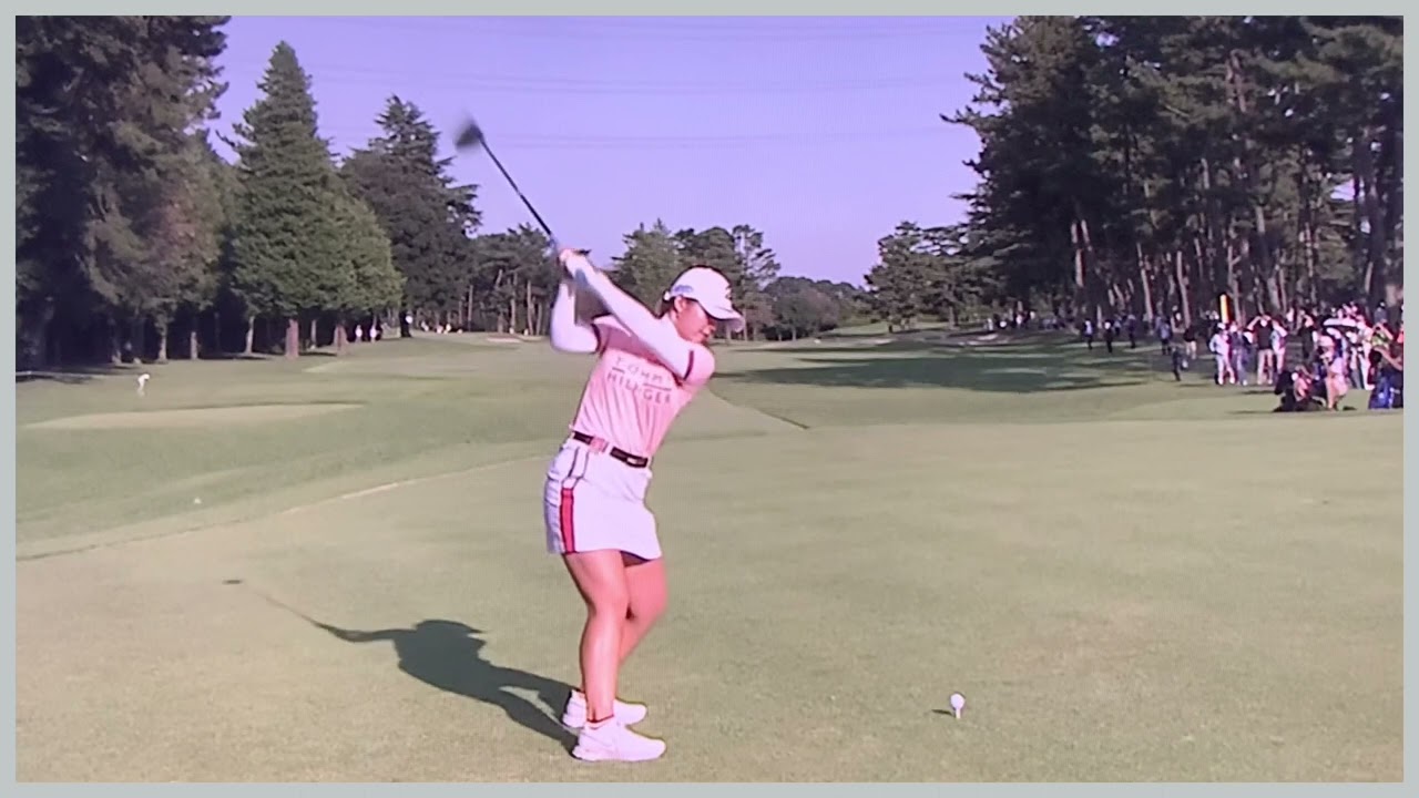 【ゴルフ】 吉田優利　スイング