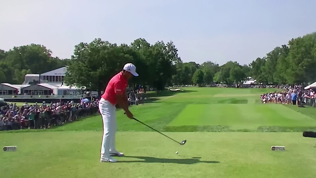 【ゴルフ】 リッキー ファウラー ナイスショット 2018第100回全米プロゴルフ 第3日