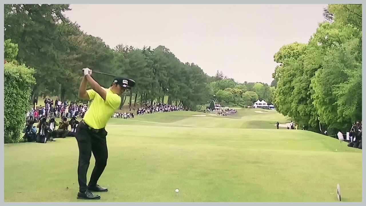 【ゴルフ】 蟬川泰果　スイング