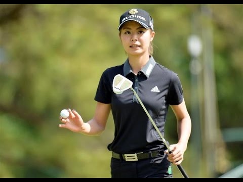 松森彩夏 女子ゴルフ 画像