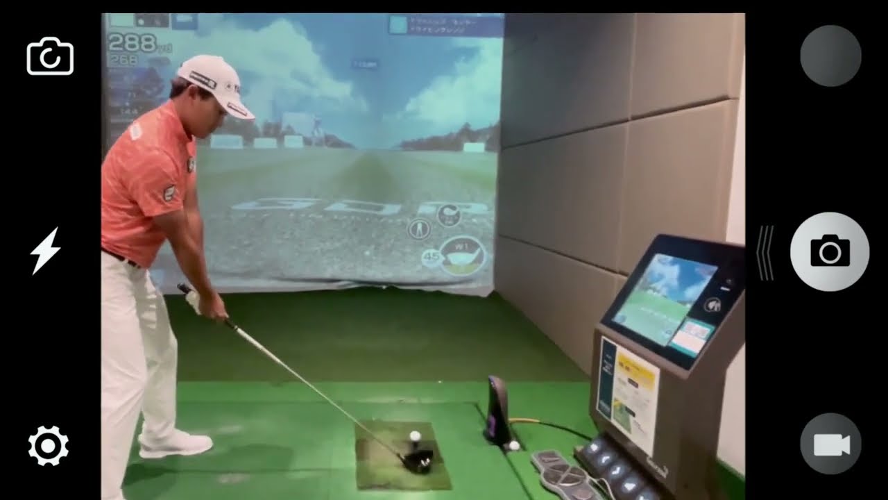 今平プロ ｜練習専用ゴルフシミュレーター「GDR」感想コメント
