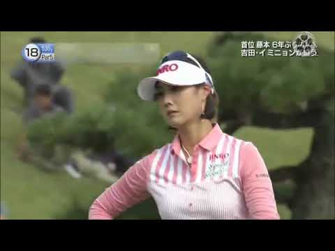 キム・ハヌル Ha Neul Kim 김하늘 優勝争いには絡めなかった　（2017.10　静岡にて）