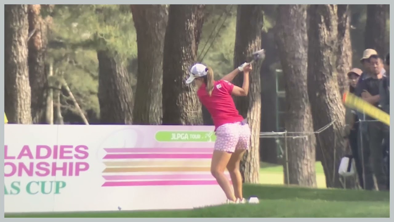 【ゴルフ】 上田桃子　スイング