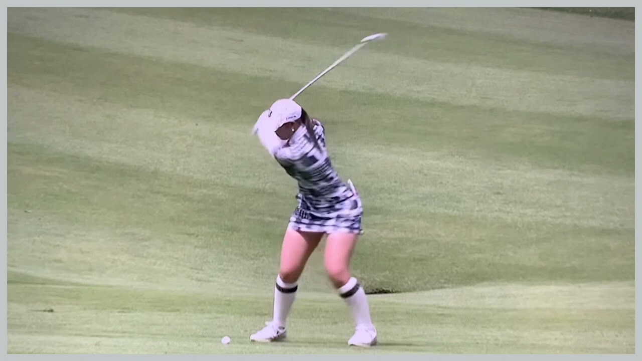 【ゴルフ】 吉田優利　スイング