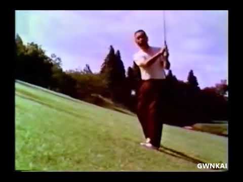 1969年　ゴルフ　林由郎　Japanese golfer Yoshiro Hayashi1922 2012　青木功　ジャンボ尾崎の師匠