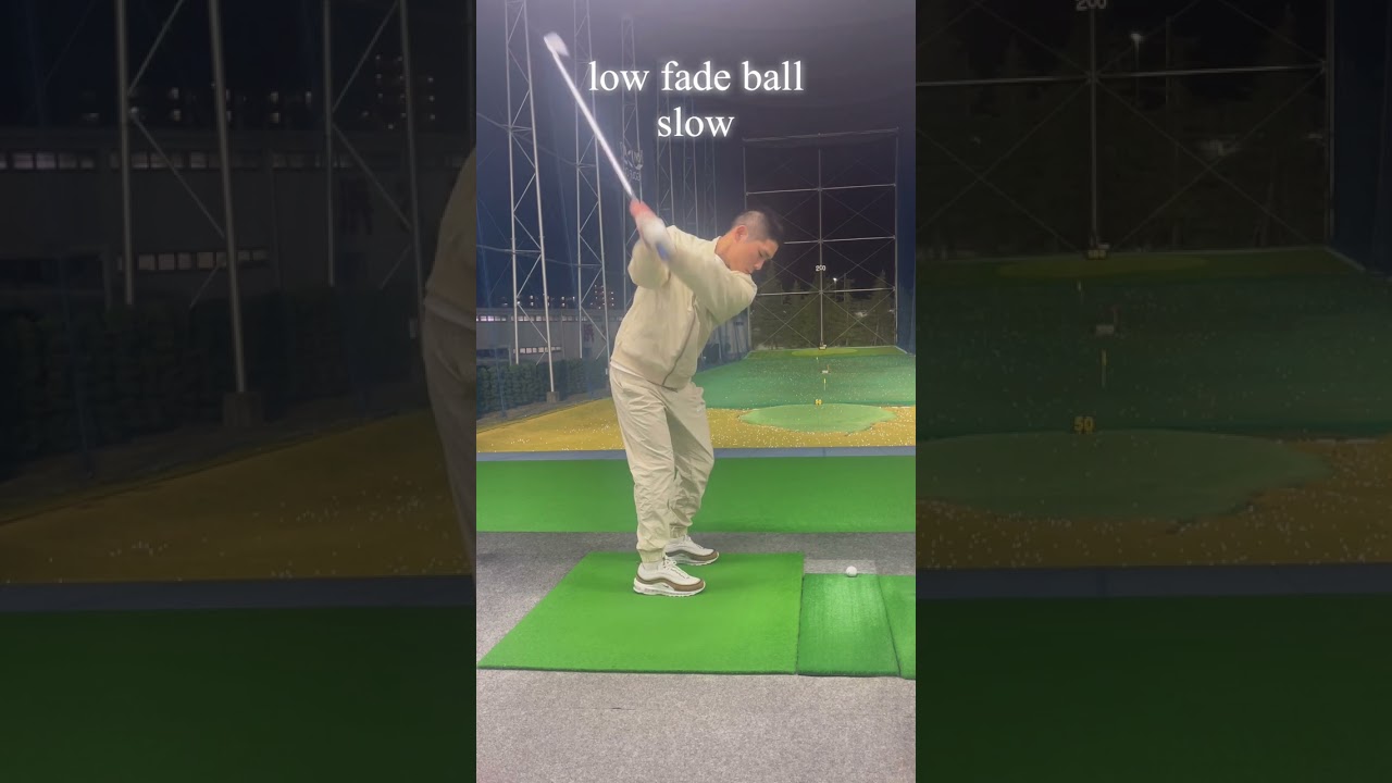 ゴルフスイング　４アイアン　ローリーマキロイ　#shorts