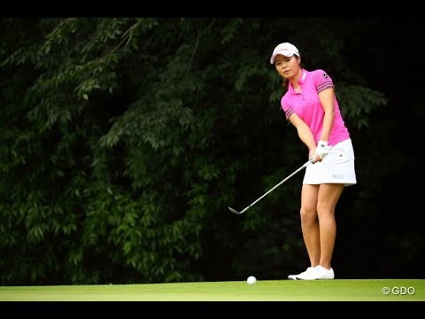 美人ゴルファー 松森彩夏