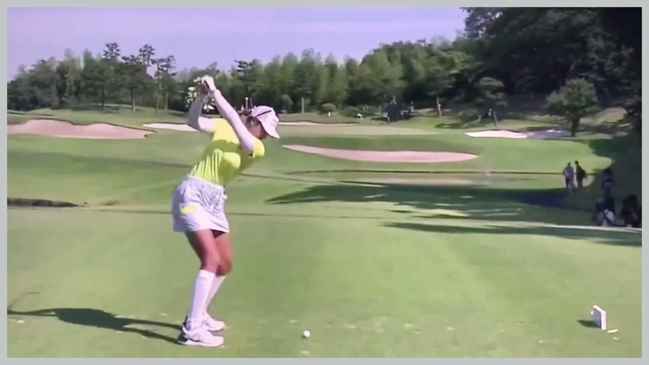 【ゴルフ】 原英莉花　スイング