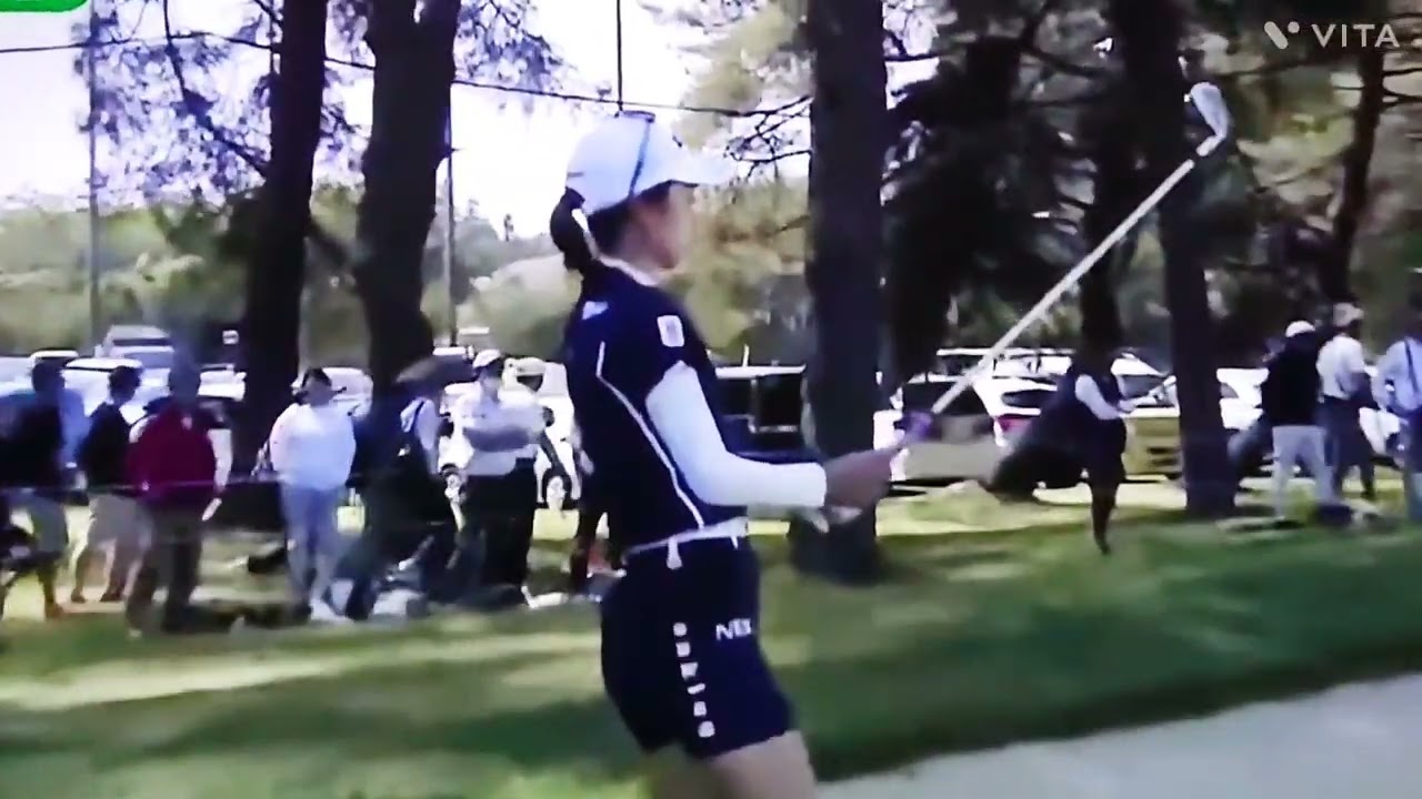 安田 祐香プロ💕サロンパスカップ2023初日、+4で首位と6打差42位タイ‼️ショットが良くなかった⤵️