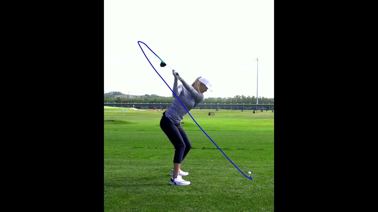 Beauty long hitter Michelle Wie Fantastic swing motion & swing sequence,원조 미녀장타자 미쉘위 환상적인 스윙모션
