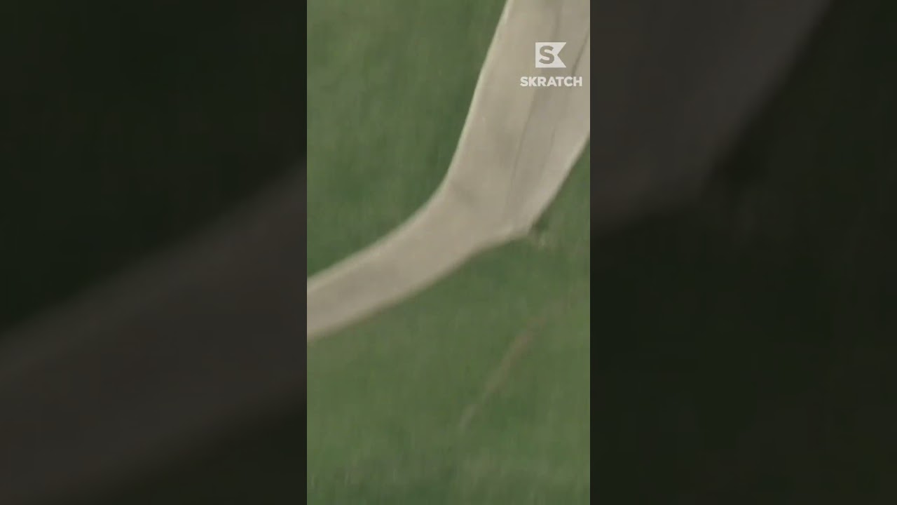 Bird's-eye view of a PURE Tiger Woods 5-iron 🕊️
