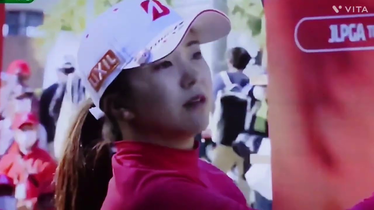 堀 琴音プロ💕リコーカップ2022,2日目3パットで1番はボギー⤵️頑張って👊😆🎵