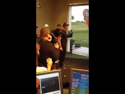 Henrik Stenson at ANNIKA Academy, Callaway Kings of Distance event 3.17.14