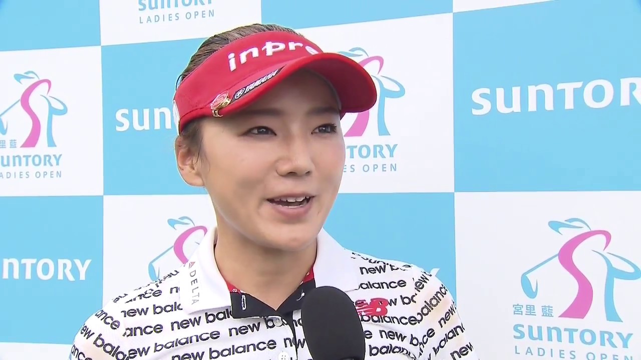 【公式】宮里藍 サントリーレディスオープンゴルフトーナメント2018＜2位･有村智恵選手＞
