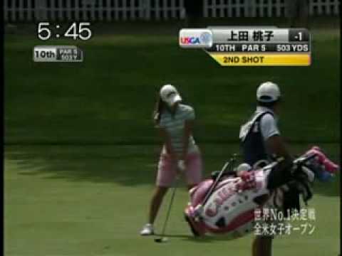 ゴルフ 上田桃子 インテンショナルフック