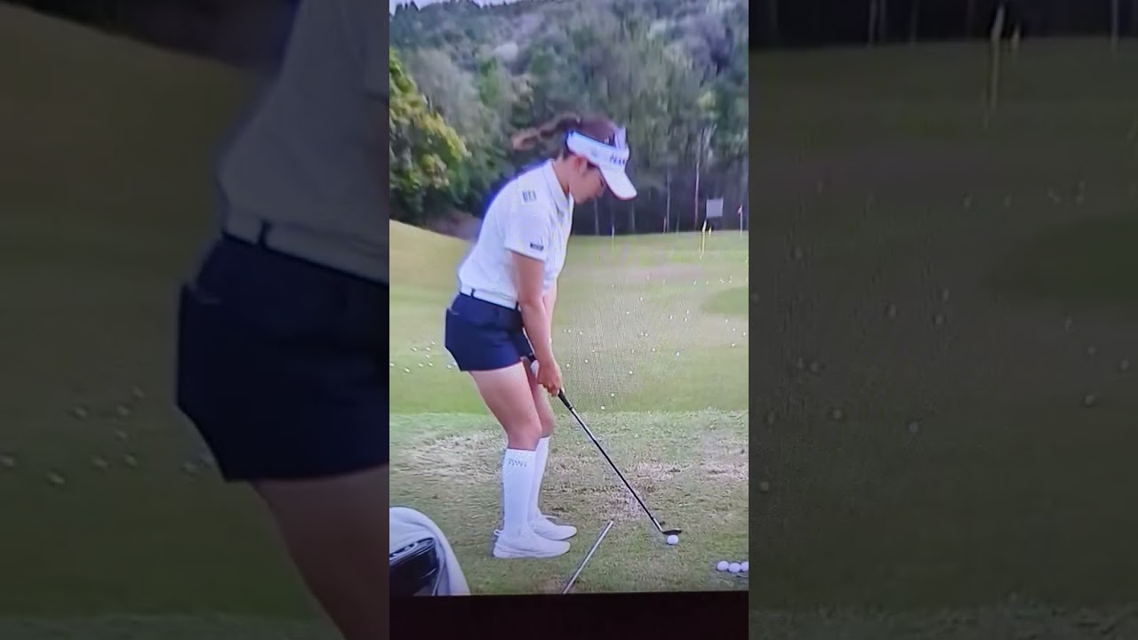 原英莉花  練習中  #shorts #アクサレディス #原英莉花