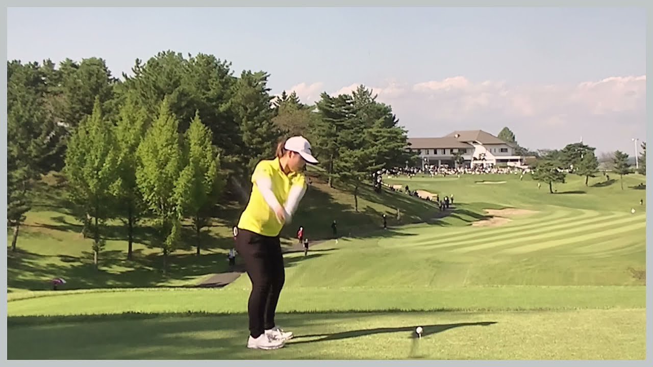【ゴルフ】 西郷真央　スイング