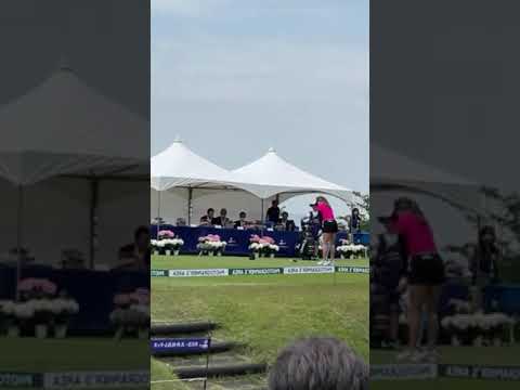 脇元華　ティーショット