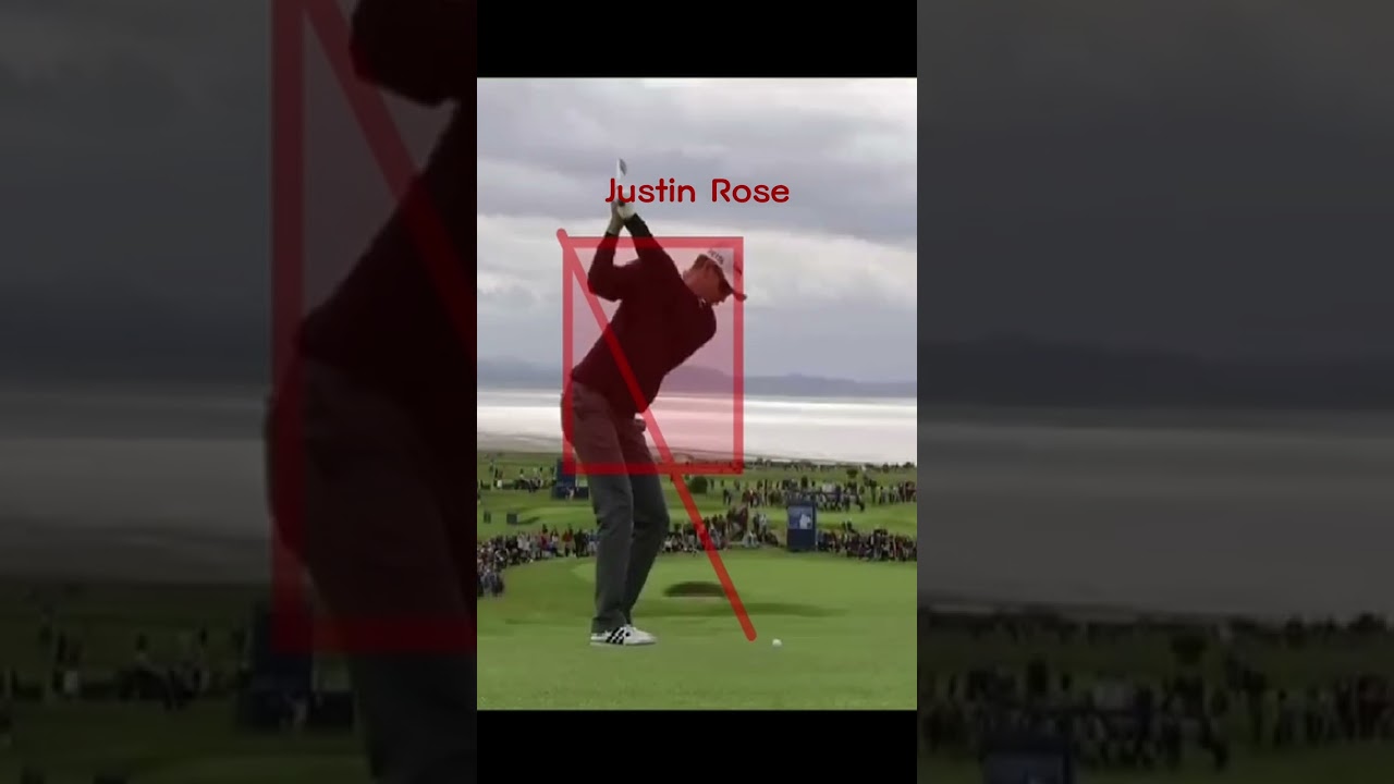 Justin Rose  golfswing