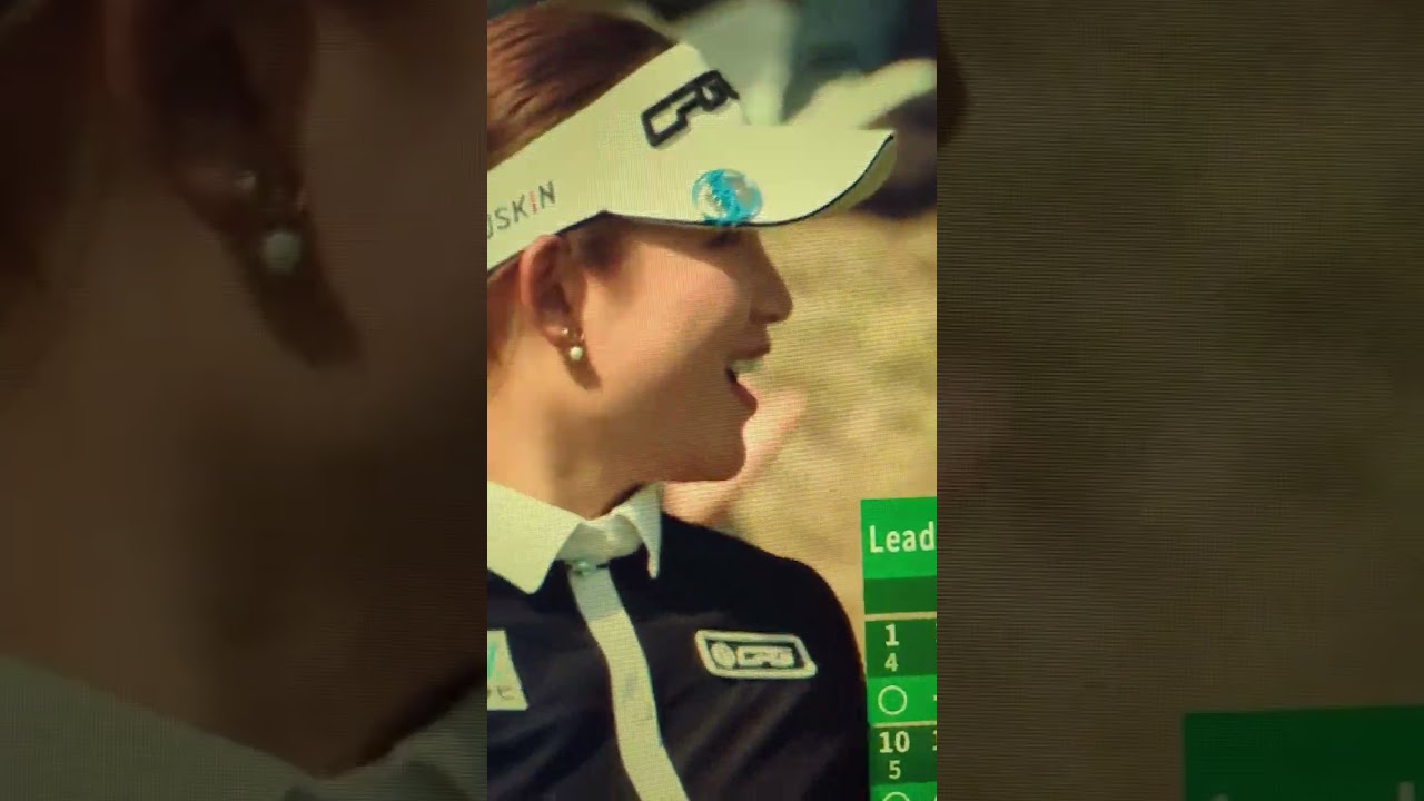 吉本ひかる  圧巻の7バーディーノーボギー #shorts #明治安田生命レディス #吉本ひかる