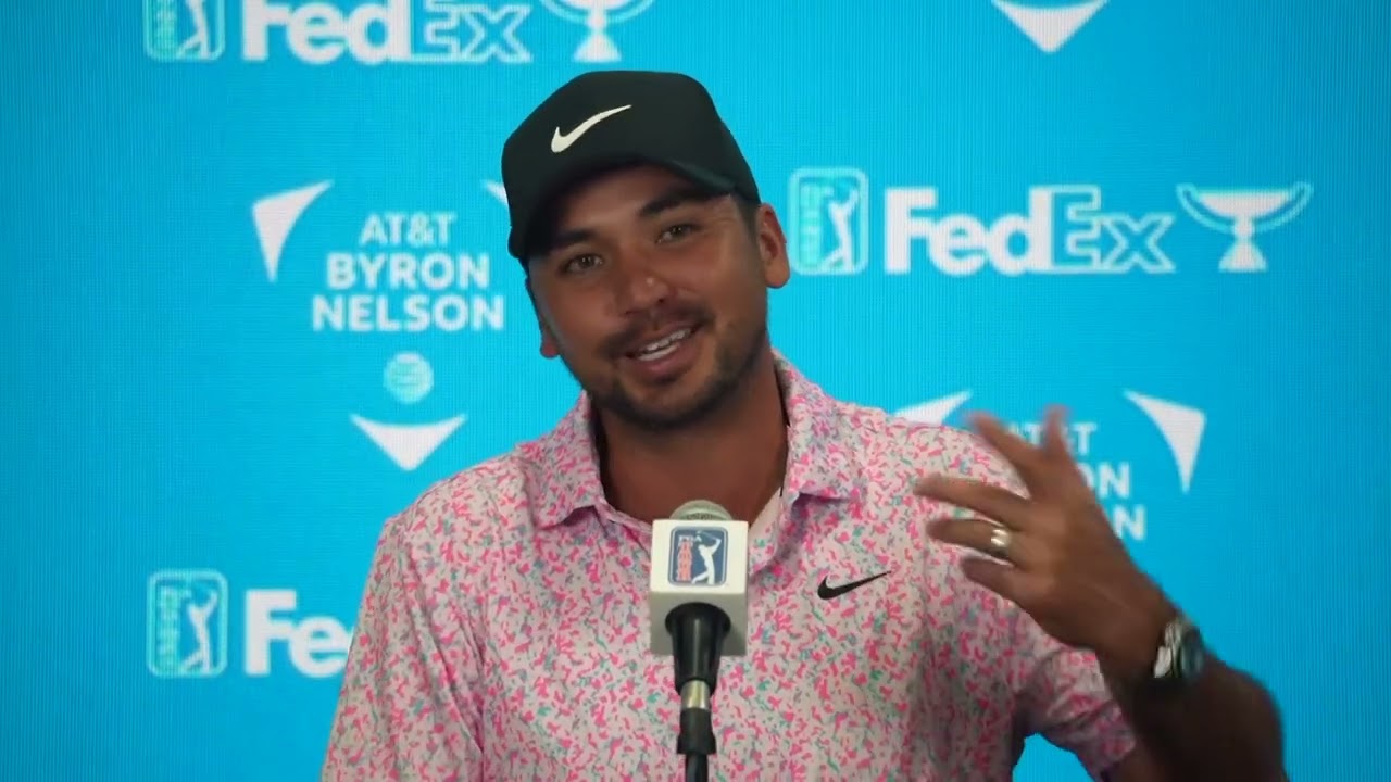 Jason Day Winner Sunday Flash Interview 2023 AT&T Byron Nelson © PGA Tour