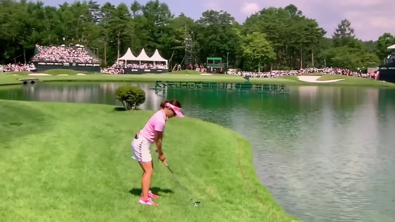 【ゴルフ】 有村智恵 ナイスショット 2019 大東建託·いい部屋ネットレディス 最終日