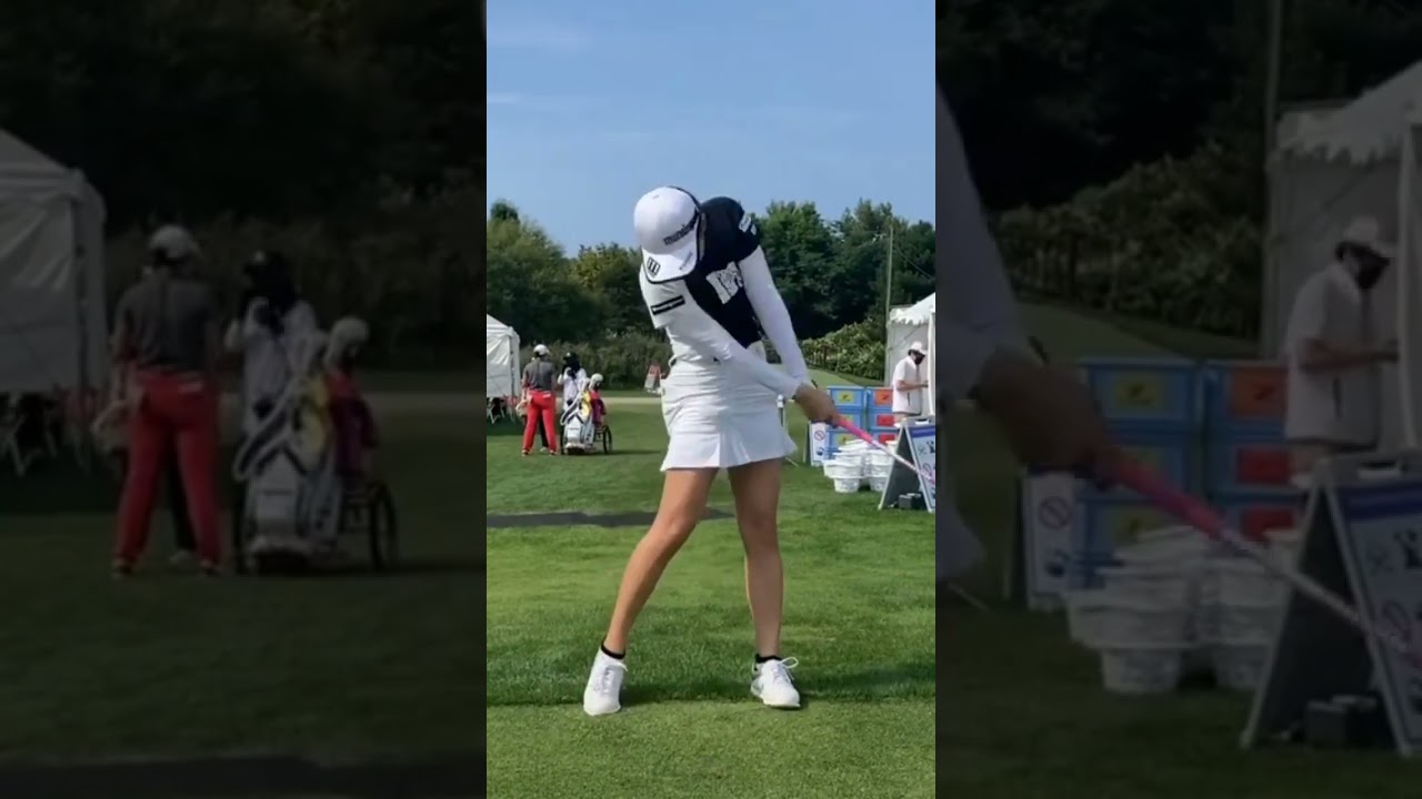 #新垣比菜 P🏌️‍♀️ #RKB三井松島レディス 予選落ち 残念会 　　#美脚 #かわいい子 #黄金世代 　#稲見萌寧 P🏌️‍♀️も落ちちゃた🥺