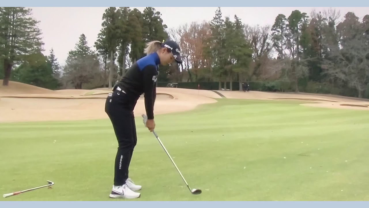 【ゴルフ】 山路晶 スイング