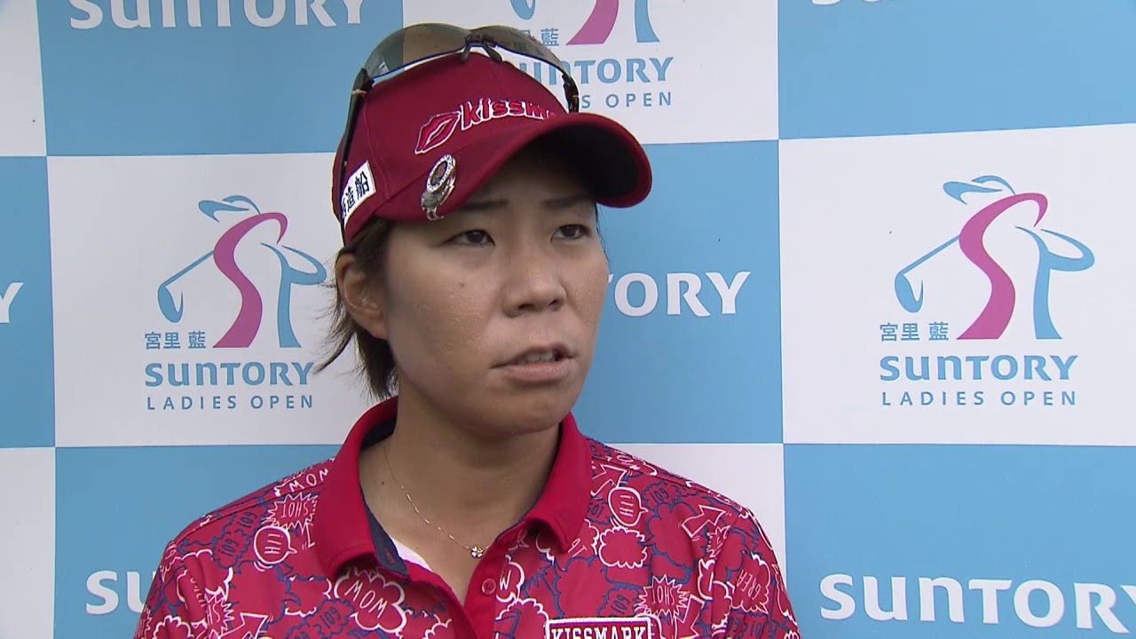 【フジテレビ公式】宮里藍サントリーレディスオープンゴルフトーナメント2019＜穴井 詩選手インタビュー･第2日／6位タイ＞