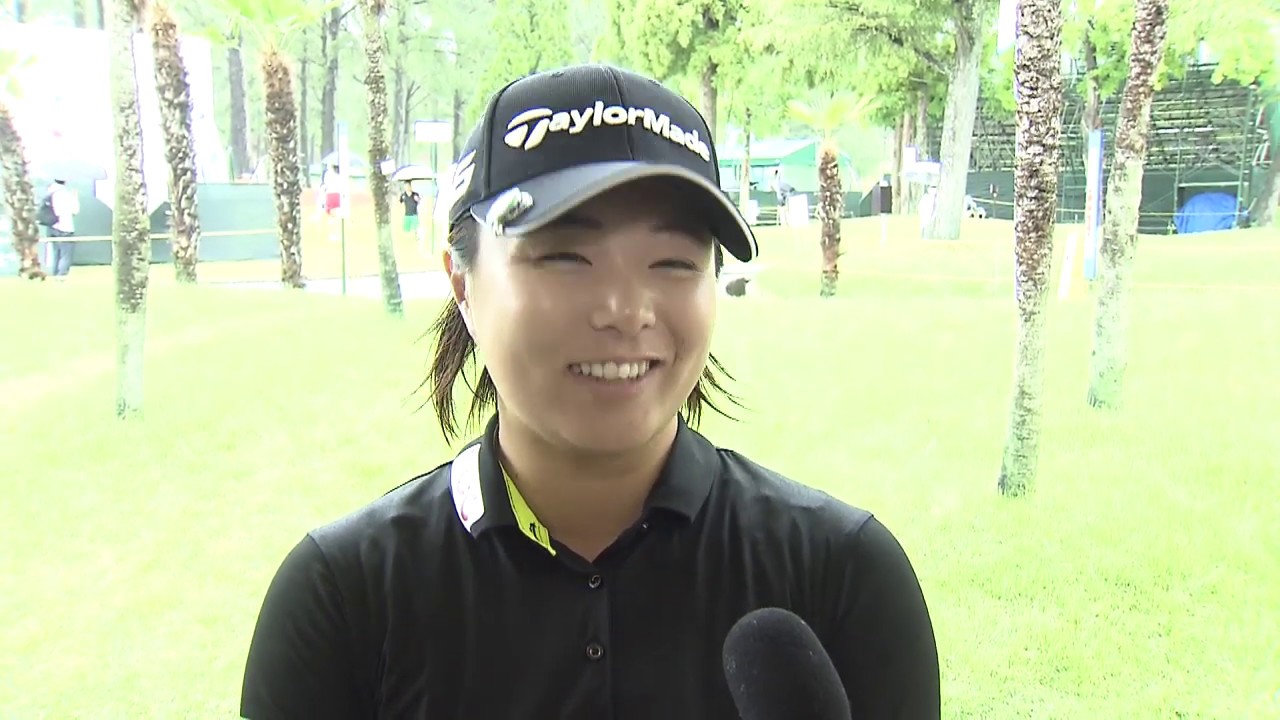 【フジテレビ公式】宮里藍サントリーレディスオープンゴルフトーナメント2019＜永峰咲希選手インタビュー･第2日／3位タイ＞