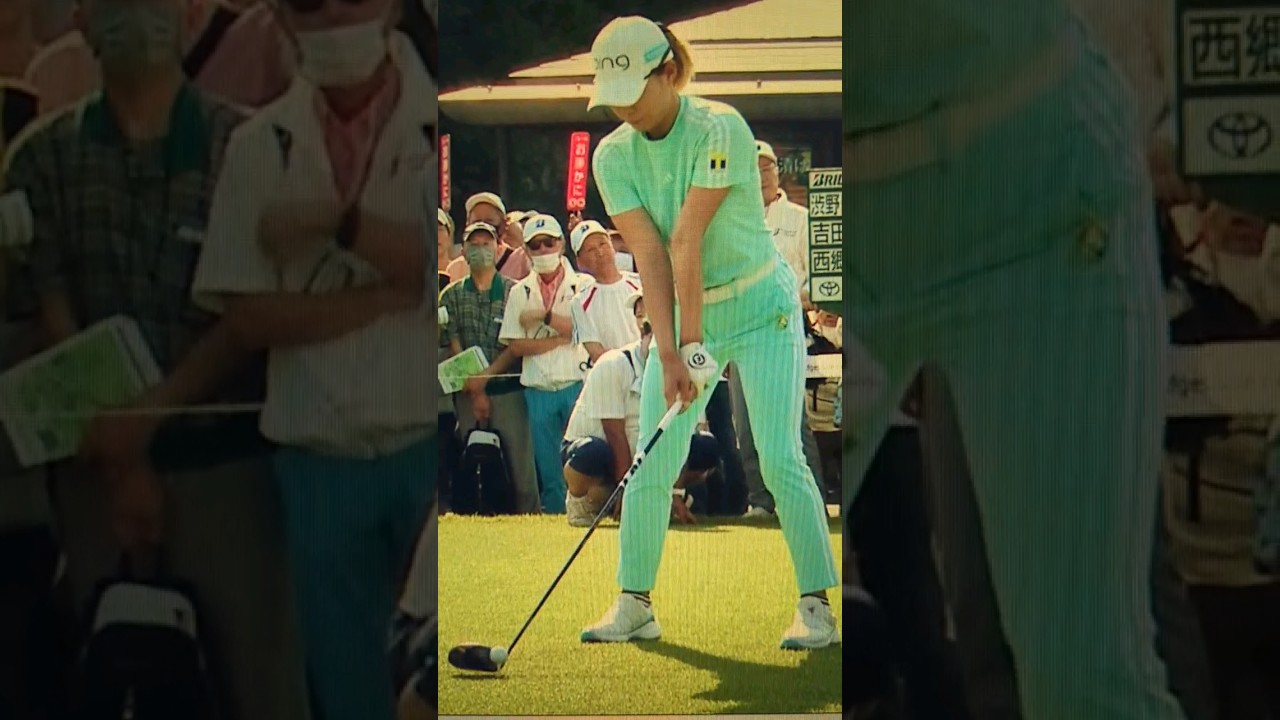 渋野日向子  ブリヂストンレディス #shorts