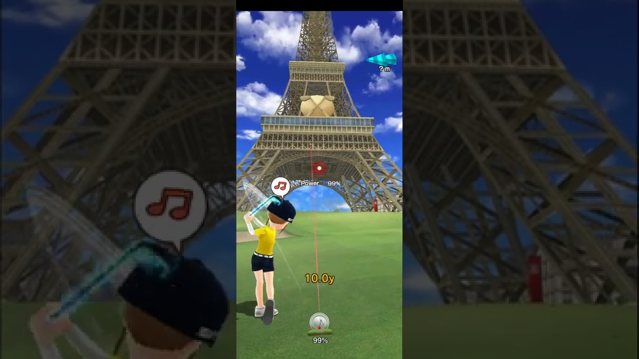 みんゴル　パリスロワイヤルHole1　VS　山路晶プロ